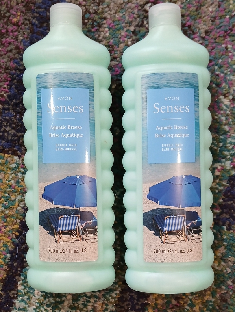 💚Avon Senses Bubble Bath Jumbo Size " Aquatic Breeze "